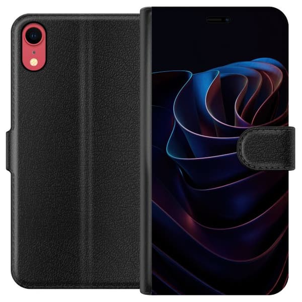 Kompatibelt Plånboksfodral till Apple iPhone XR Electric Ribbons