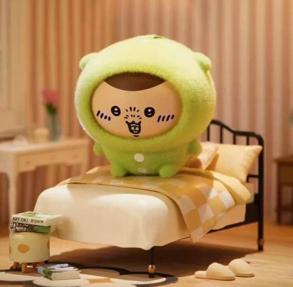 MINISO Chiikawa Pajamas Face Changing Vinyl Keychain Blind Box