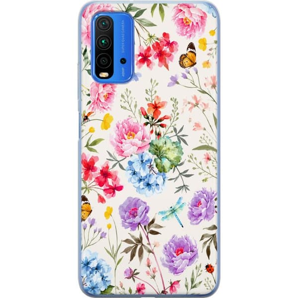 Kompatibelt Mobilskal till Xiaomi Redmi Note 9 4G Bloom Society