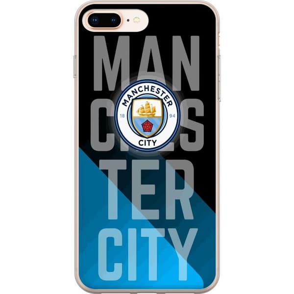 Kompatibelt Mobilskal till Apple iPhone 8 Plus Manchester City