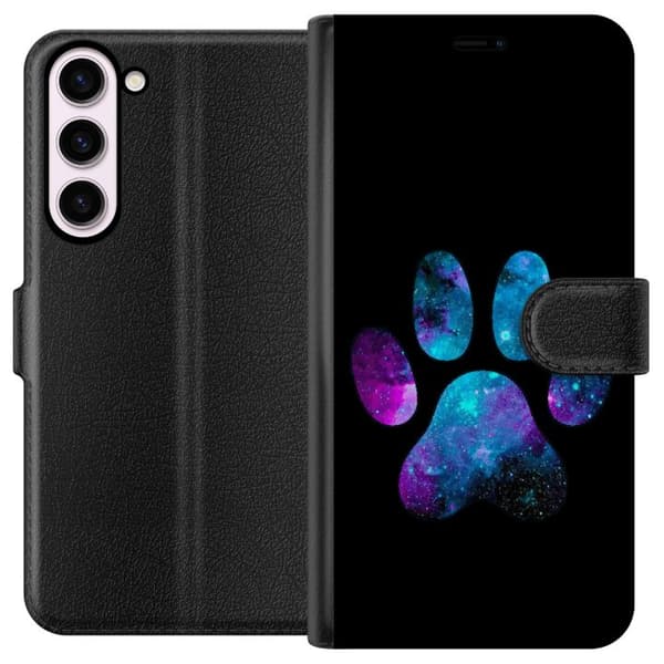 Kompatibelt Plånboksfodral till Samsung Galaxy S23+ Galaxy Paw