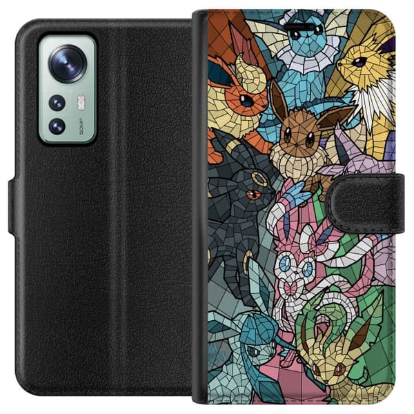 Kompatibel Tegnebogsetui til Xiaomi 12 Pokemon