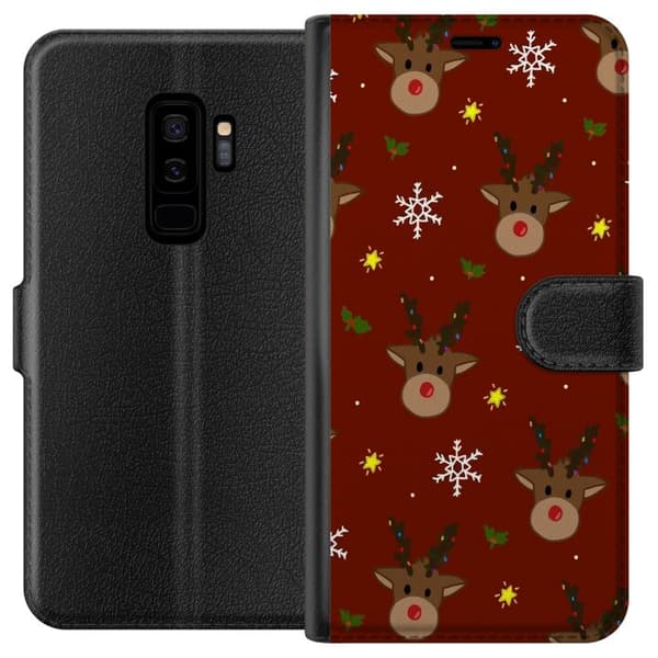 Yhteensopiva Lompakkokotelo Samsung Galaxy S9+ Joulu