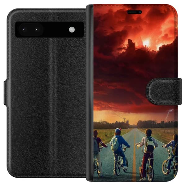 Kompatibel Tegnebogsetui til Google Pixel 6a Stranger Things