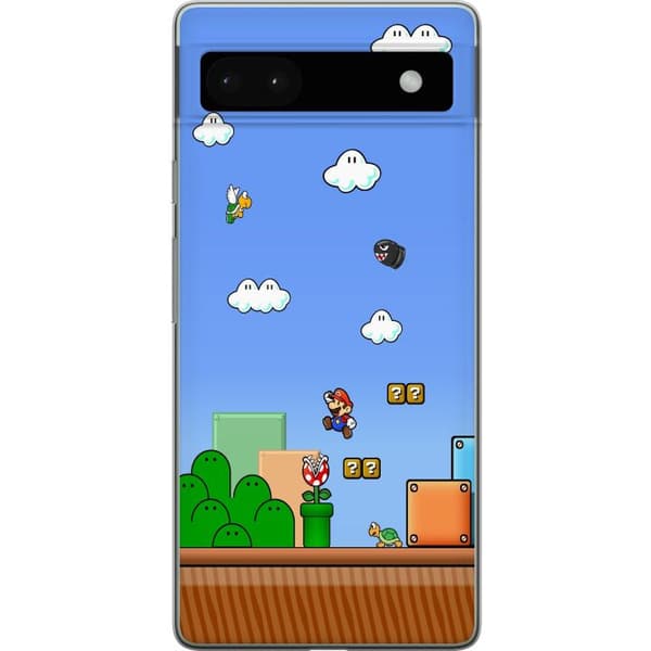 Yhteensopiva Puhelinkuori Google Pixel 6a Mario
