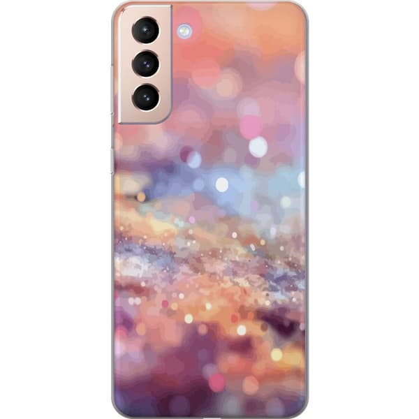 Kompatibelt Mobildeksel til Samsung Galaxy S21 Glitter