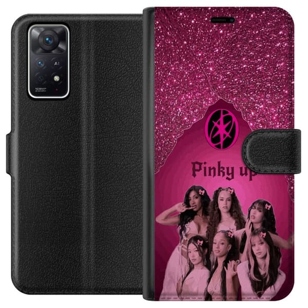 Kompatibel Tegnebogsetui til Xiaomi Redmi Note 11 Pro 5G KATSEYE Pinky Up