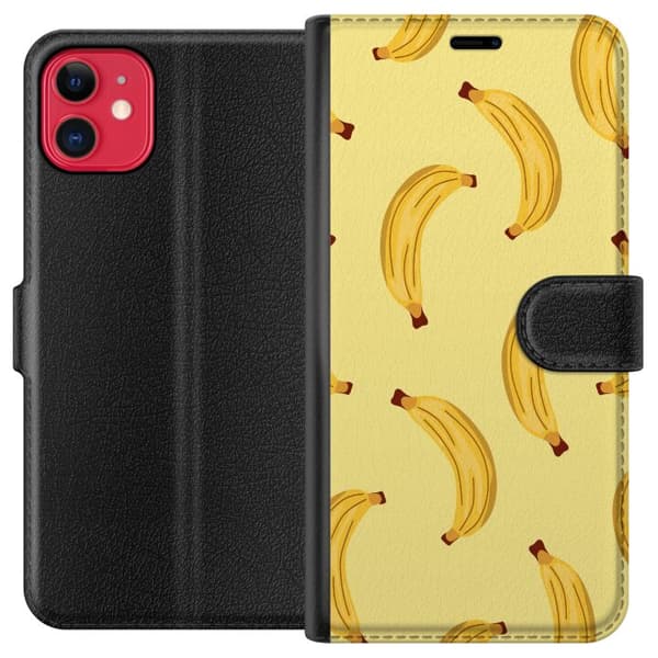Kompatibelt Plånboksfodral till Apple iPhone 11 Banan