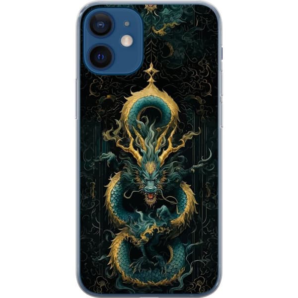 Kompatibel Mobilcover til Apple iPhone 12 mini Asiatisk drake