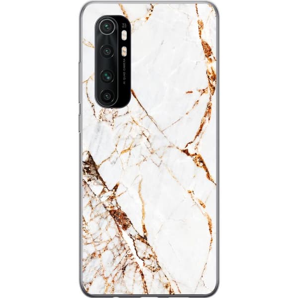 Kompatibelt Mobildeksel til Xiaomi Mi Note 10 Lite Gyldne årer