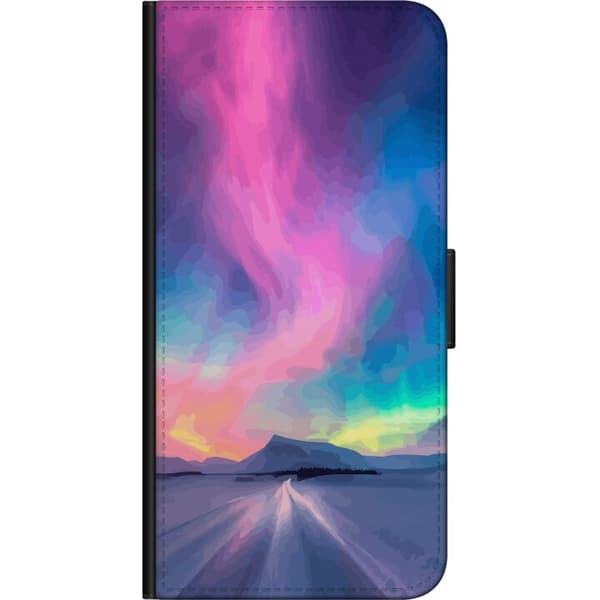 Kompatibelt Plånboksfodral till Samsung Galaxy Note10+ Norrsken