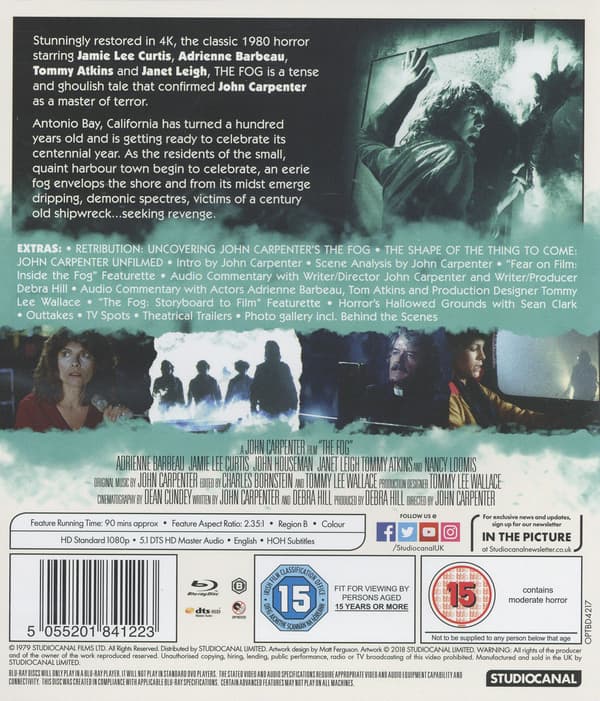 The Fog (2 Blu-ray)