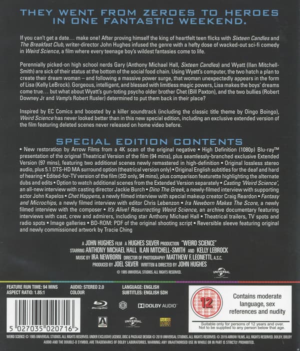 Weird Science (Blu-ray)