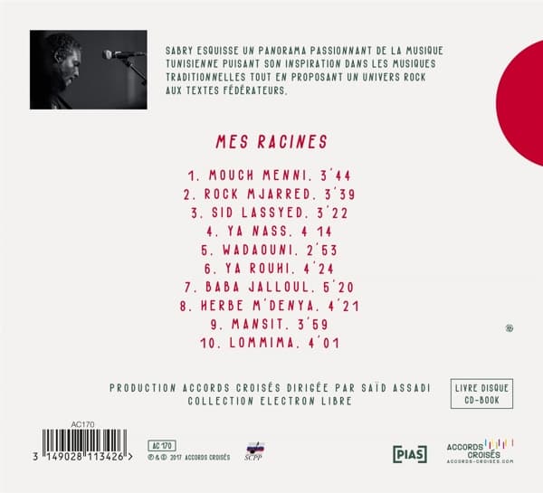 Sabry Mosbah: My roots 2017 (CD)