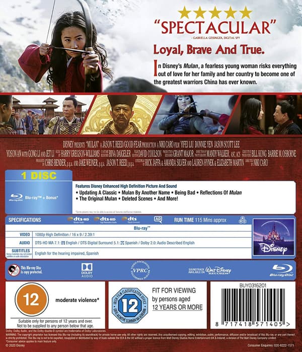 Mulan (Blu-ray)