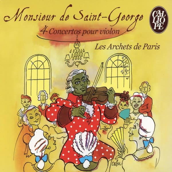 Saint-Georges: 4 viulukonserttoa (CD)