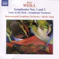 Weill Kurt: Sinfonia nro 1 & 2 (CD)
