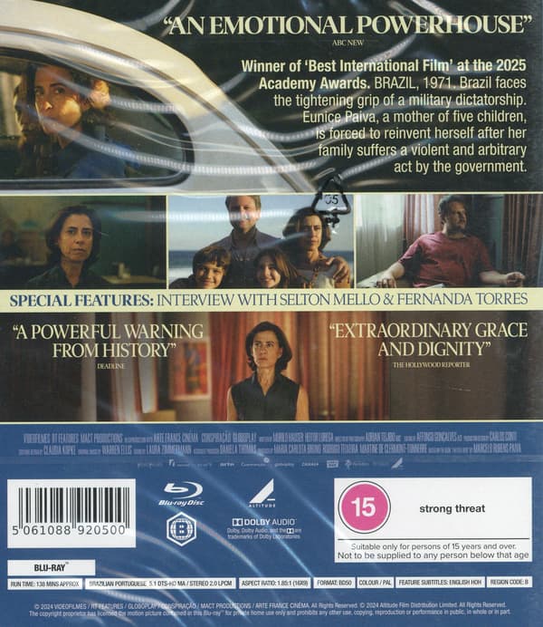 I'm Still Here / Ainda Estou Aqui (Blu-ray)