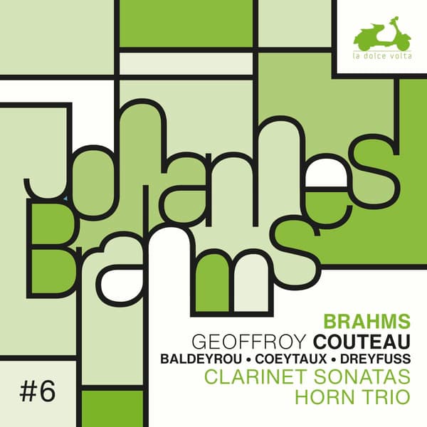 Couteau Geoffroy: Brahms - Klarinetsonater (CD)