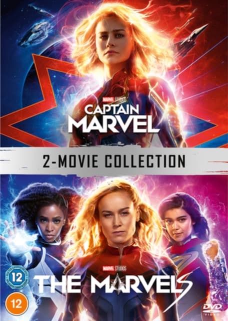 Captain Marvel/The Marvels: 2 elokuvan kokoelma (2 DVD)