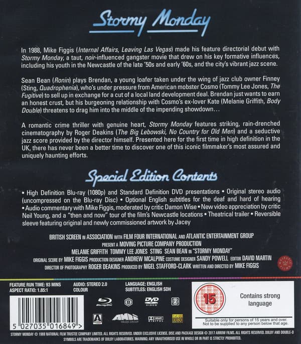 Stormy Monday (Blu-ray + DVD)