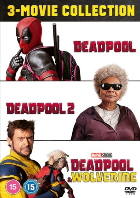 Deadpool: 3 elokuvan kokoelma (3 DVD)