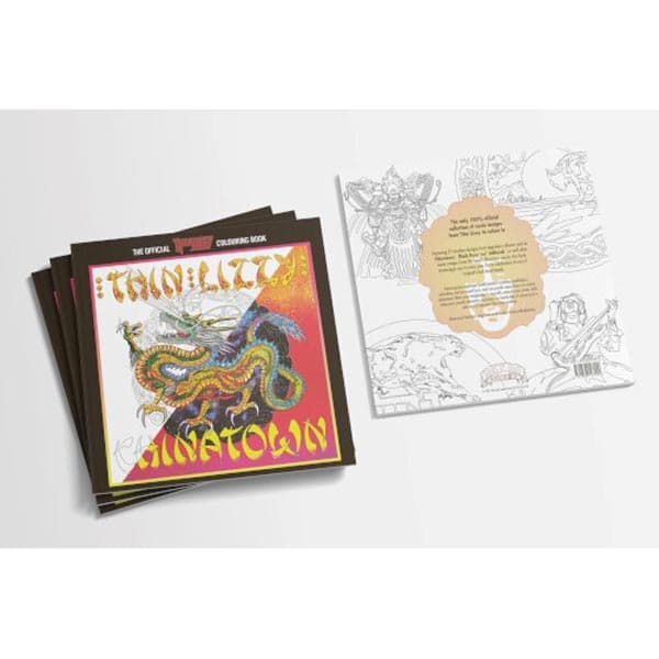 Thin Lizzy: Colouring book (Bok / Kartonnage)