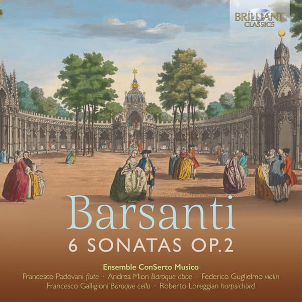 Barsanti Francesco: 6 sonaattia op. 2 (CD)