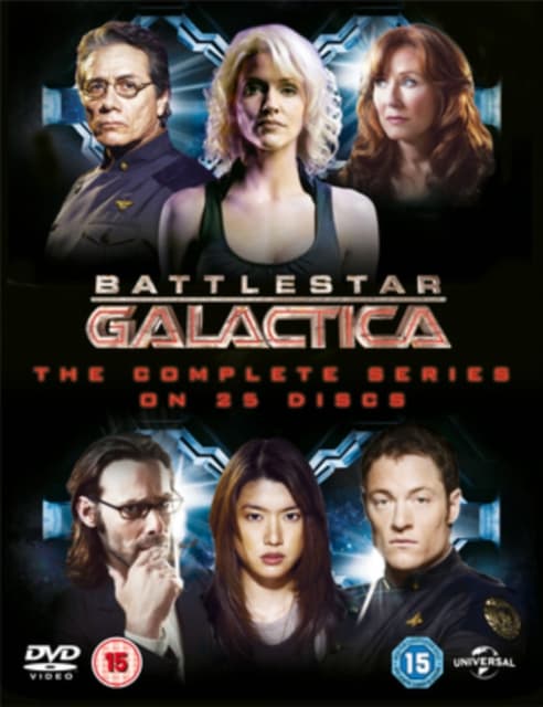 Battlestar Galactica: Koko sarja (25 DVD)