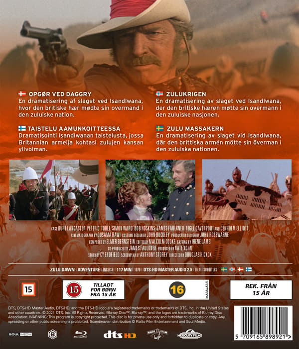 Taistelu aamunkoitossa / Zulu Dawn (Blu-ray)
