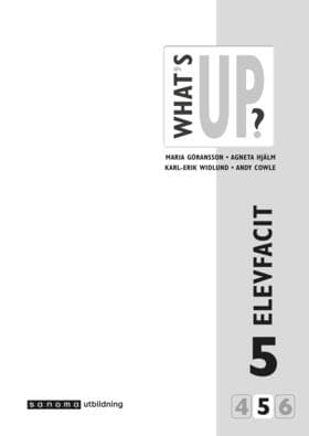 What's Up? 5 Elevfacit (Bok / Häftad)