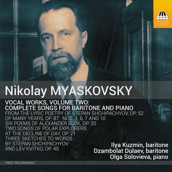 Myaskovsky Nikolay: Vokale Værker Vol 2 (CD)