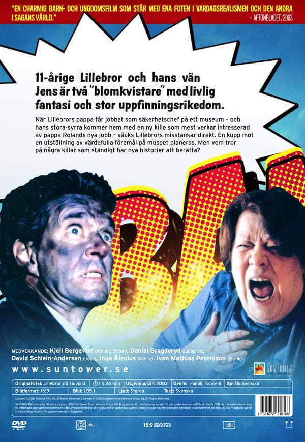 Lillebror på tyvejagt (DVD)