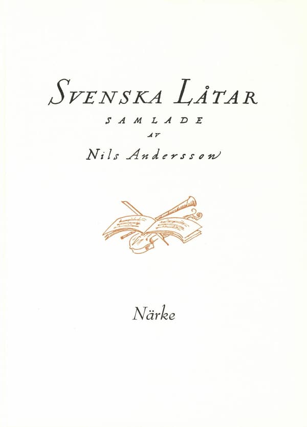 Svenska Låtar Närke (Bok / Häftad)