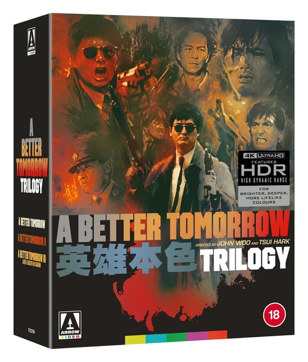 A Better Tomorrow: Trilogy (4 4K UHD + Blu-ray / Limited)