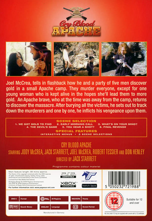 Cry blood Apache (DVD)