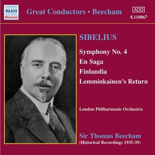 Sibelius: Sinfonia nro 4 (Beecham) (CD)