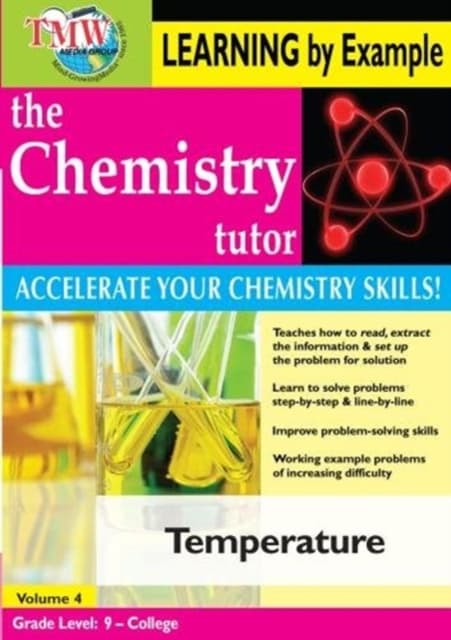 The Chemistry Tutor: Volume 4 - Temperature (DVD)