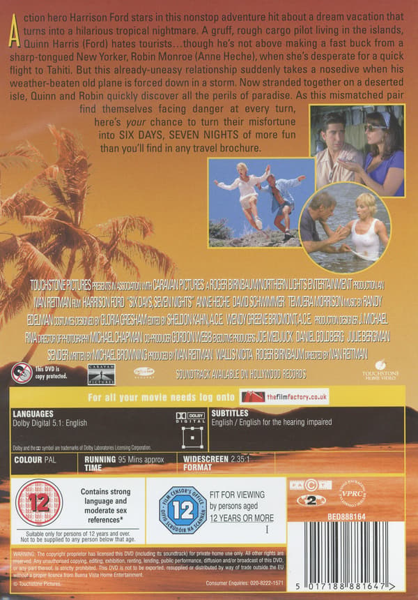 Six Days, Seven Nights (DVD)