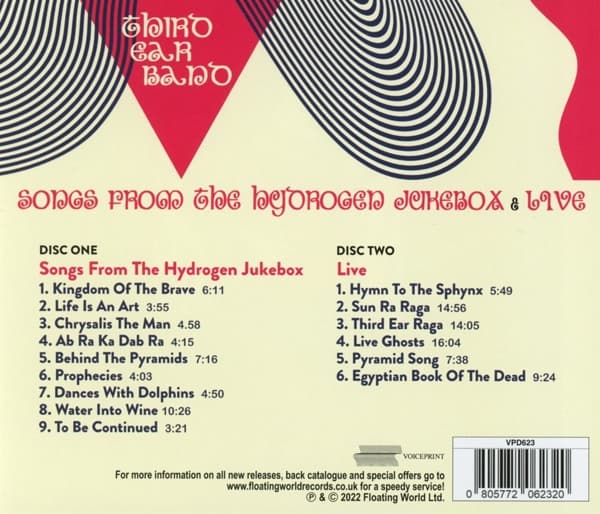 Third Ear Band: Songs from the hydrogen jukebox (2 CD)