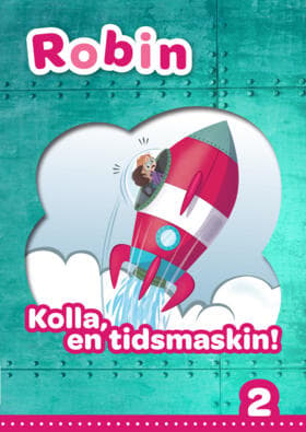 Robin Åk 2 Lukukirja Punainen Katso Aikakone! (Kirja / Nidottu)