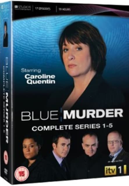 Blue Murder: Koko sarja 1-5 (9 DVD)