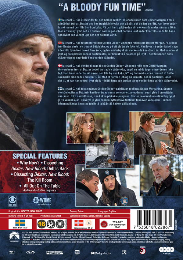 Dexter: New Blood (4 DVD)