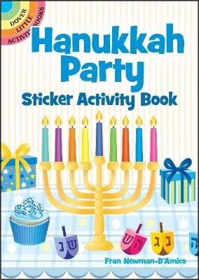 Hanukkah Party Sticker Activity Book (Bok / Häftad)
