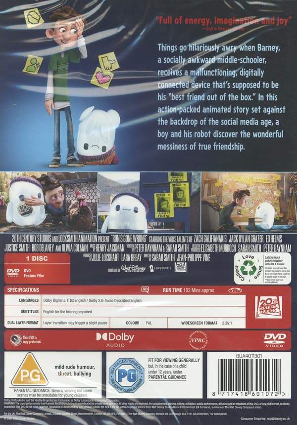 Ron's Gone Wrong (DVD)