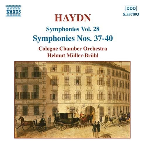 Haydn: Symfoni Nr 37-40 (CD)