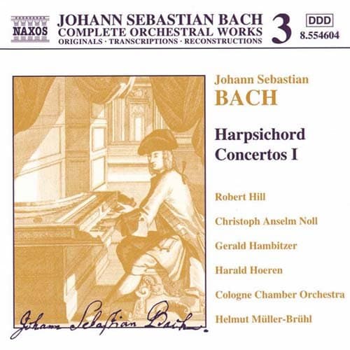 Bach: Cembalokonsertot Vol 1 (CD)