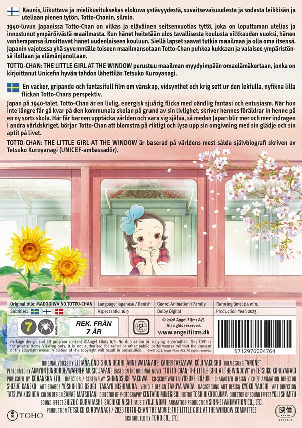 Totto-Chan: Tyttö Ikkunassa (DVD)