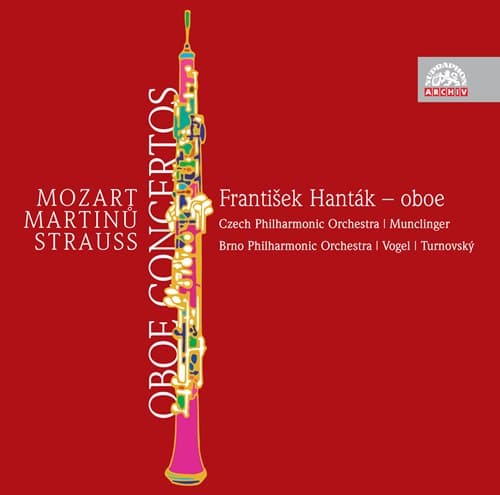 Mozart / Martinu / Strauss: Oboekonsertot (CD)