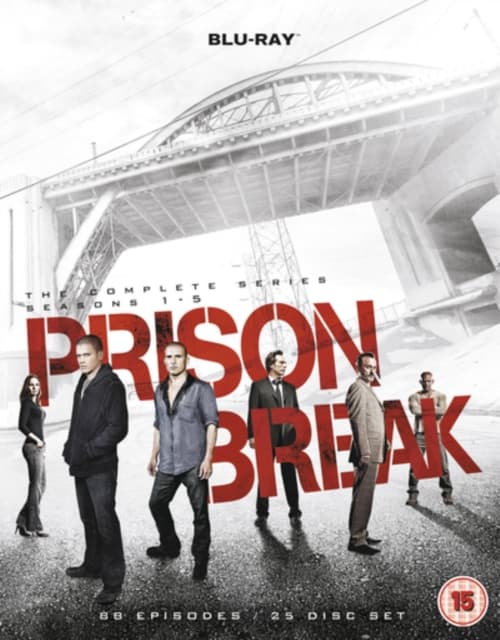 Prison Break: The Complete Series - Sæson 1-5 (25 Blu-ray)